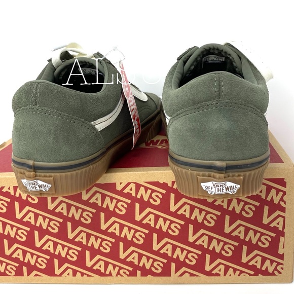 VANS Old Skool Suede Dusty Olive Women’s Sneakers - Picture 10 of 10